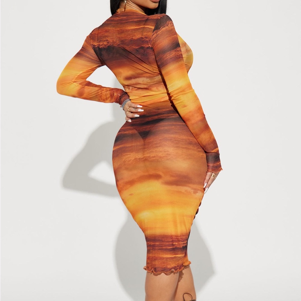 Mesh summer dress